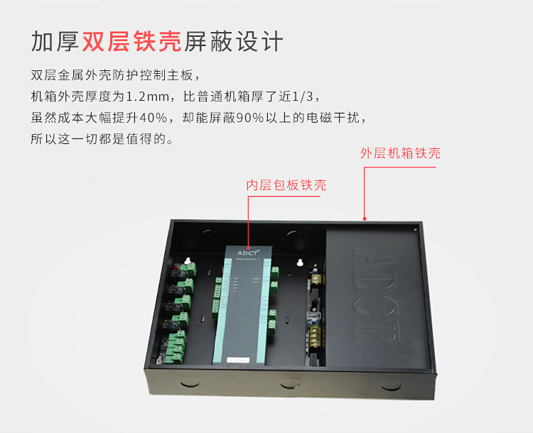 ADCT3000-1 单门双向门禁控制器(图9)